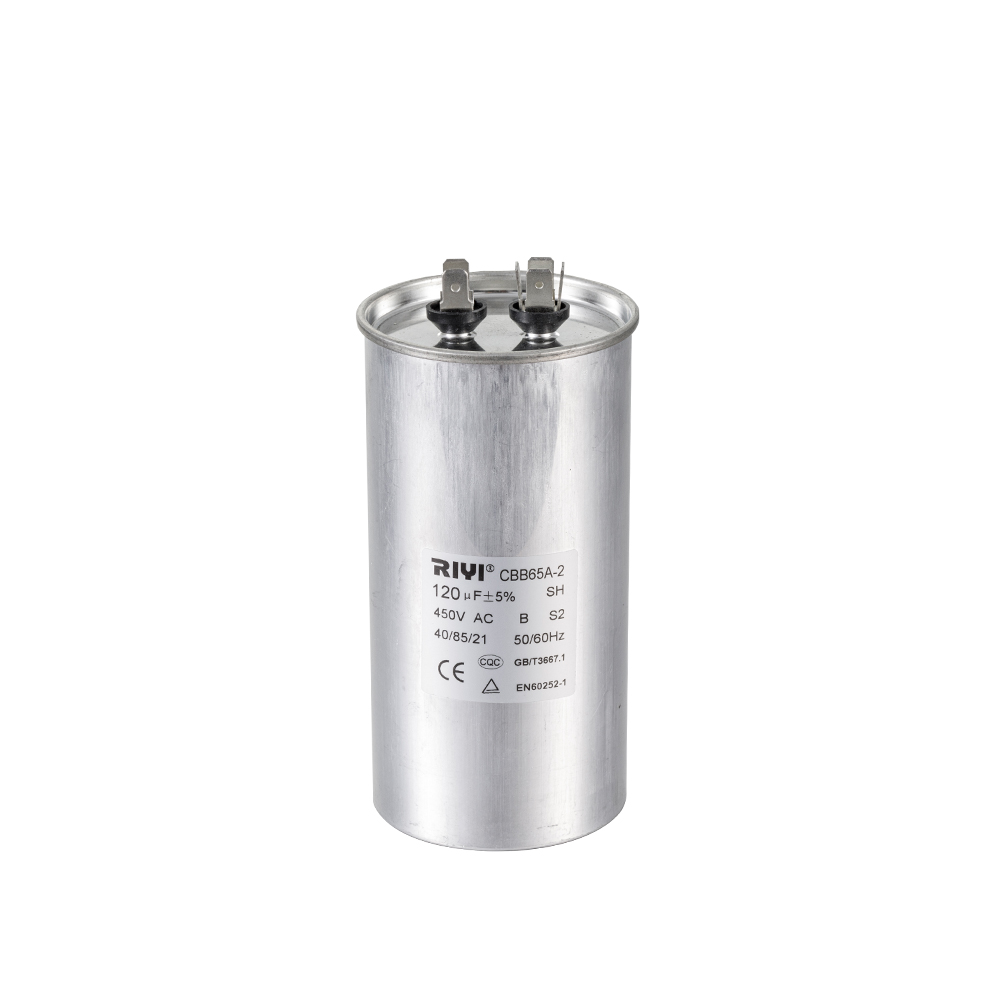 Cbb65 120uf 450v S2 B বিস্ফোরণ-প্রুফ অ্যালুমিনিয়াম হাউজিং 2+4 টার্মিনাল