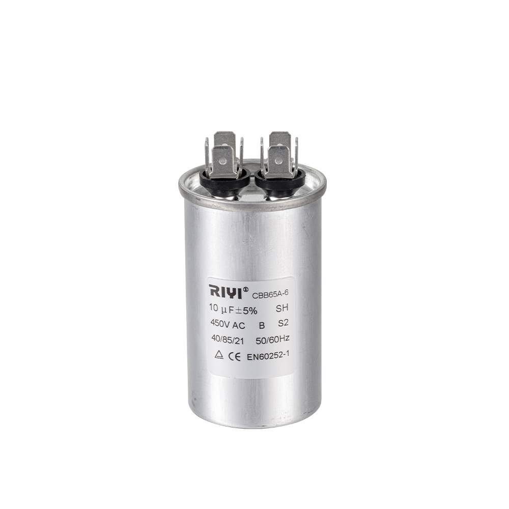 Cbb65 10uf 450v S2 B বিস্ফোরণ-প্রুফ অ্যালুমিনিয়াম হাউজিং 4+4 টার্মিনাল