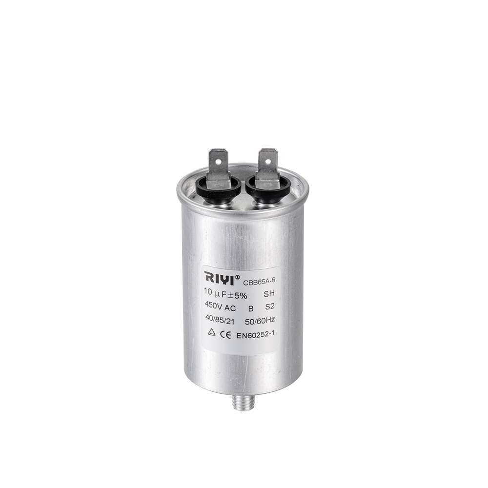 Cbb65 10uf 450v S2 বিস্ফোরণ-প্রুফ অ্যালুমিনিয়াম হাউজিং 1+1 স্ক্রু সহ টার্মিনাল