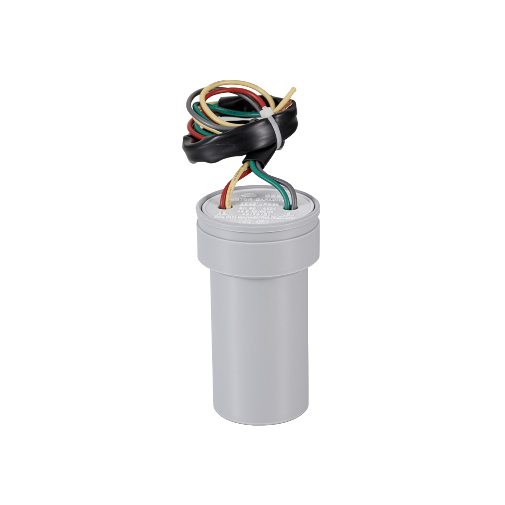 CBB60 15+5uF ডাবল ব্যারেল ক্যাপাসিটর 450V C S0 ইনস্টলেশন ব্যাস 50