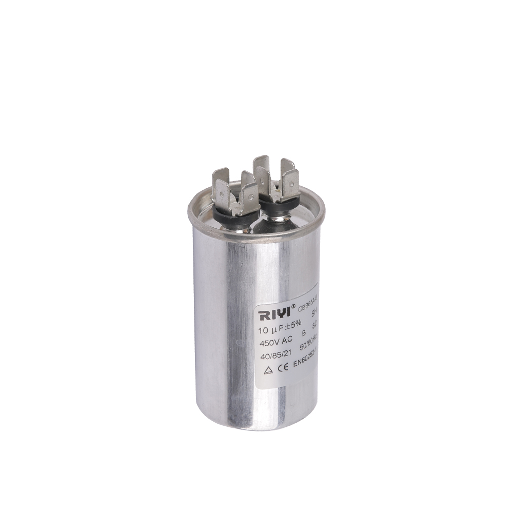 Cbb65 10uf 450v S2 B বিস্ফোরণ-প্রুফ অ্যালুমিনিয়াম হাউজিং 4+4 টার্মিনাল