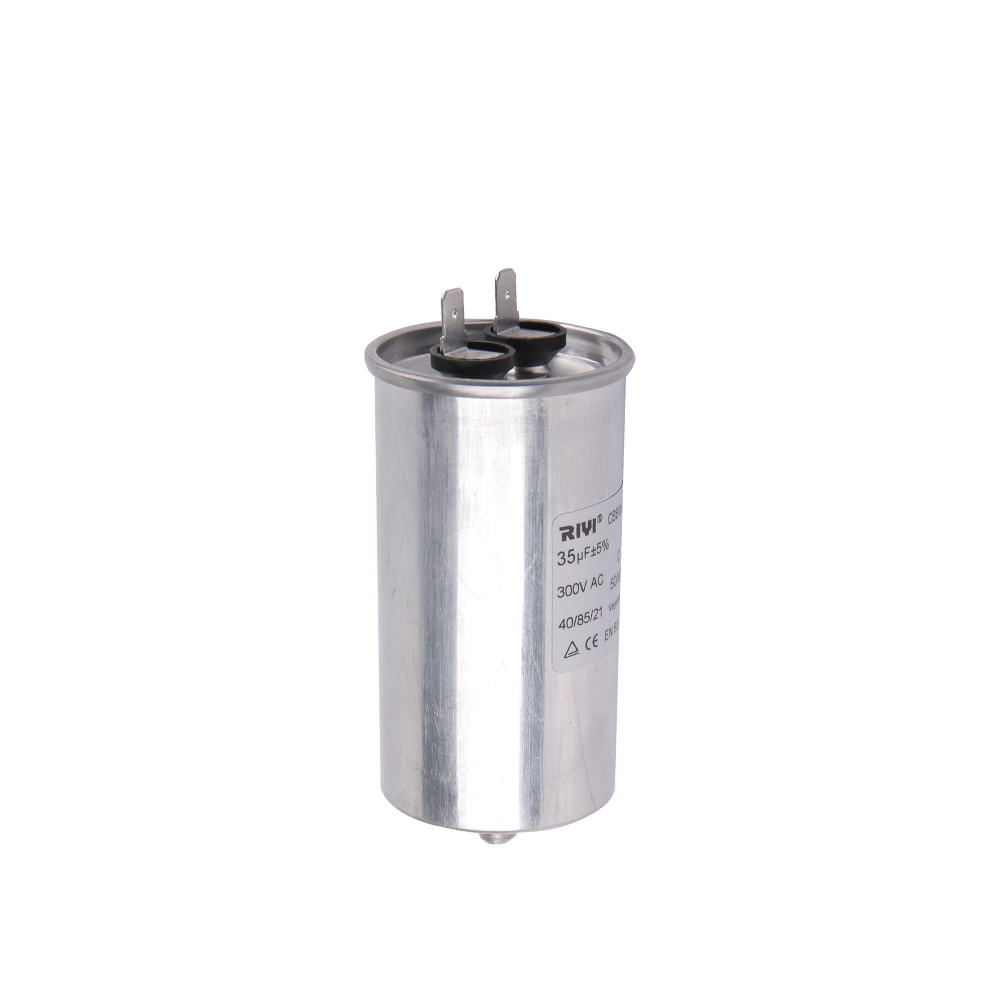 Cbb65 35uf 300v S2 বিস্ফোরণ-প্রুফ অ্যালুমিনিয়াম শেল 1+1 স্ক্রু সহ টার্মিনাল