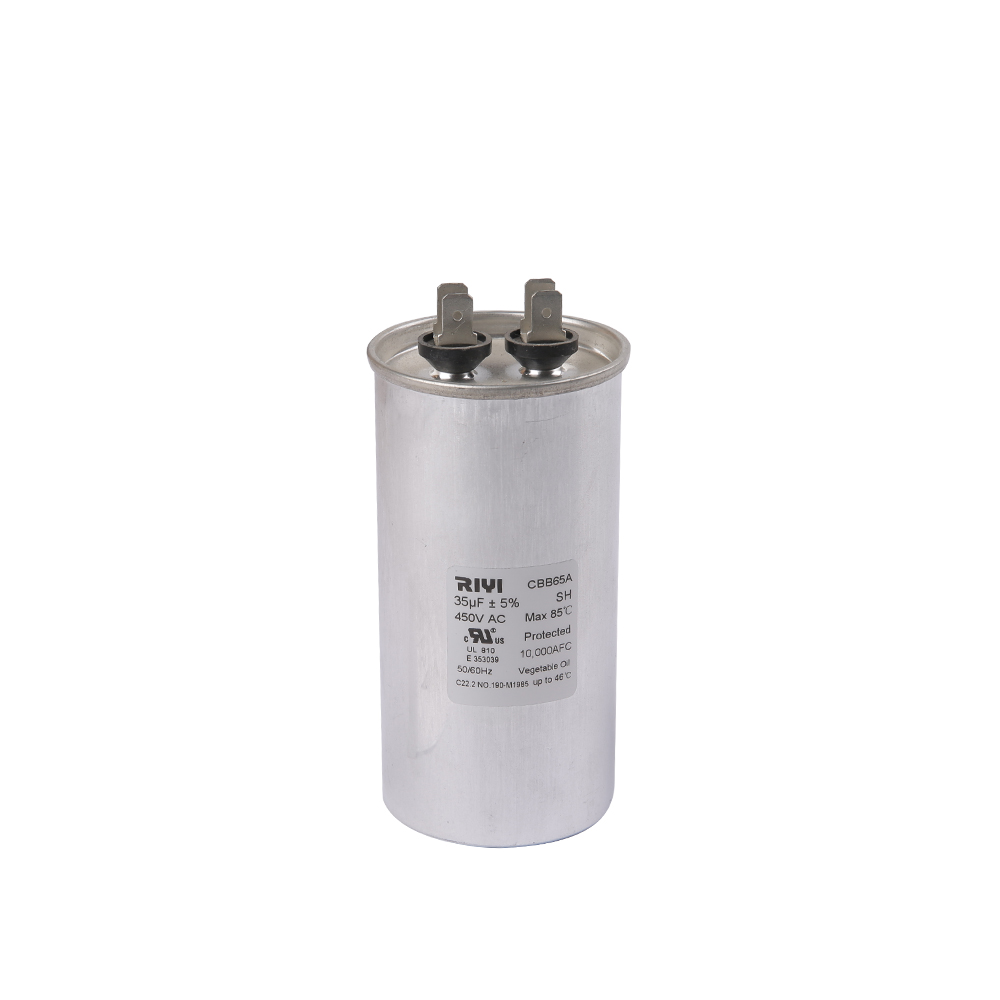 Cbb65 35uf 450v S2 বিস্ফোরণ-প্রুফ অ্যালুমিনিয়াম হাউজিং 2+2 টার্মিনাল