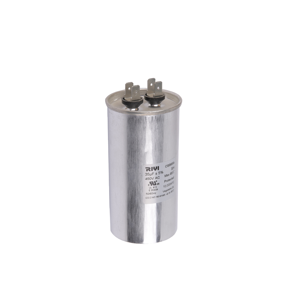 Cbb65 35uf 450v S2 বিস্ফোরণ-প্রুফ অ্যালুমিনিয়াম হাউজিং 2+2 টার্মিনাল