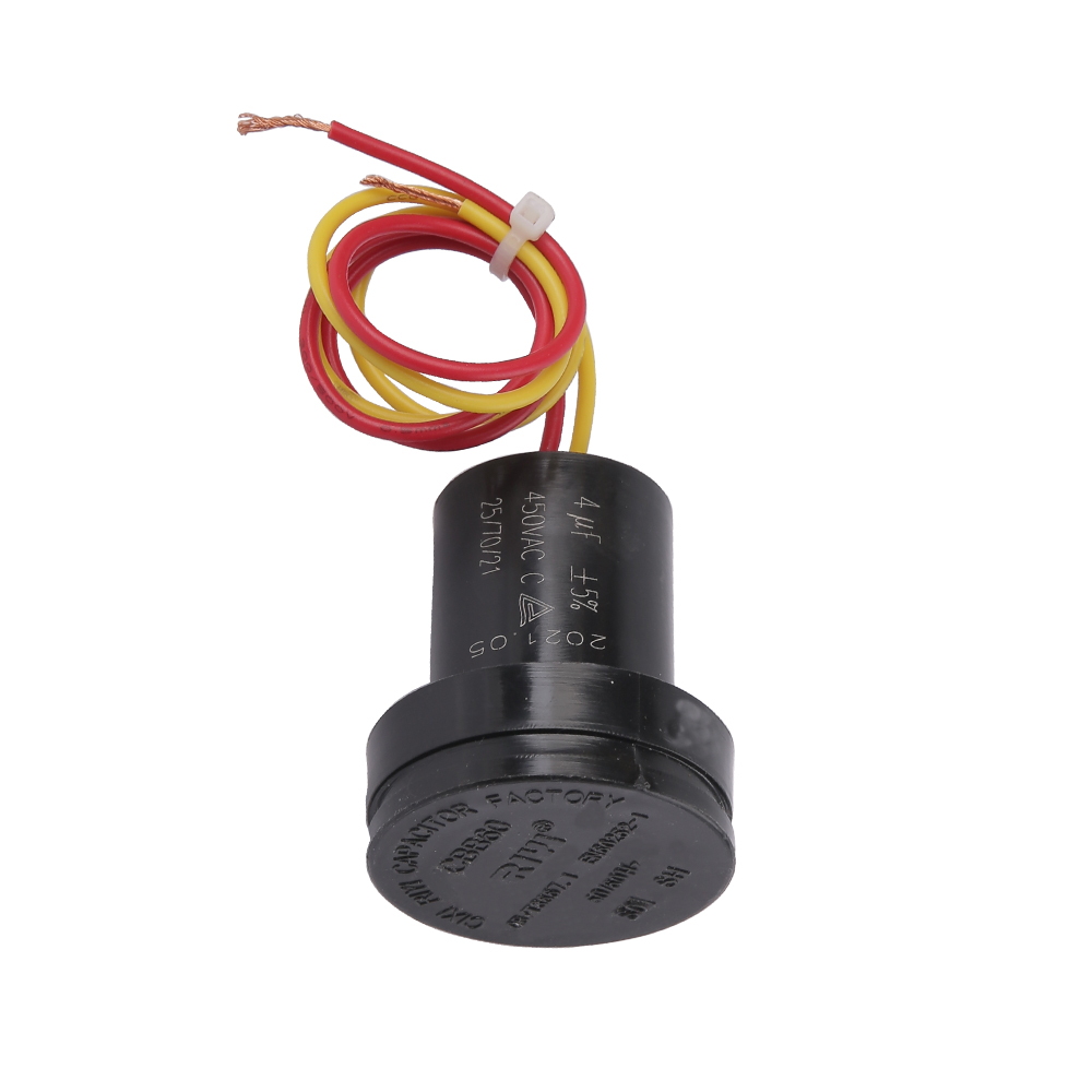 CBB60 4uf 450V মিনি ডিওয়াটারিং মেশিন ক্যাপাসিটর