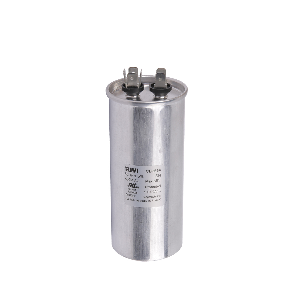 Cbb65 55uf 450v S2 বিস্ফোরণ-প্রুফ অ্যালুমিনিয়াম হাউজিং 2+4 টার্মিনাল